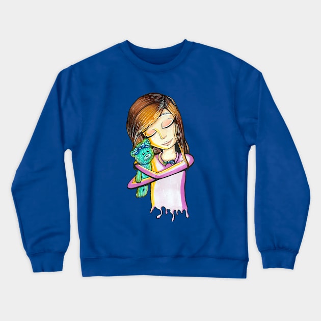 Best Friends (AQB) Crewneck Sweatshirt by MB's Workshop